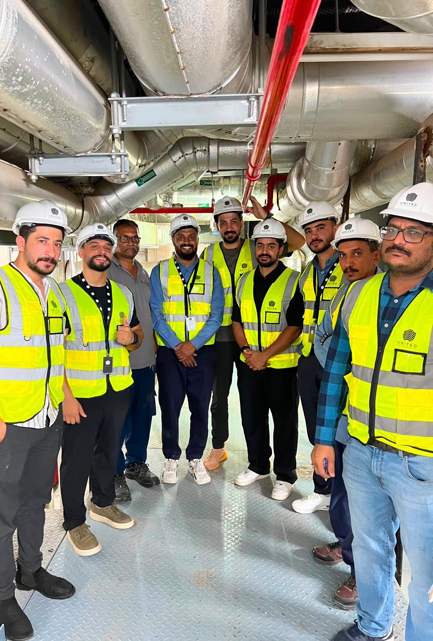 United-3 structural works under construction in Jeddah